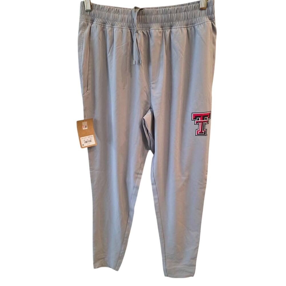 NWT Texas Tech Red Raiders Joggers - Men's Size Small 28/30 - Gray
